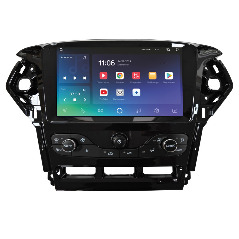 Android head unit SIGMA X9464 ANDROID 10 4+64 Gb 4G DSP Ford Mondeo 4 2010-2014 original style 9" (L1)