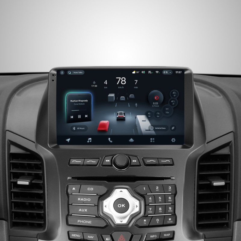 Android head unit Teyes CC4 Pro 8+128 Gb Ford Ranger 3 (F1) 2011-2015 9" 2k (L1)