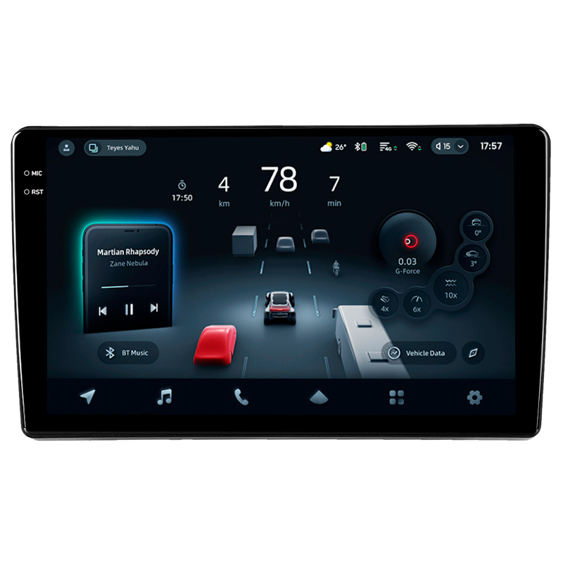 Magazynfonon Teyes CC4 Pro 12+256 GB do Ford Escape I (2000–2007), 9