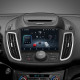 Android head unit Teyes CC4 Pro 12+256 Gb Ford Kuga 2 Escape 3 2012 - 2019 (B) 9" (buttons) 2k (L2)