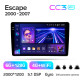 Android head unit Teyes CC3 6+128 Gb with 360° surround view° Ford Escape 1 2000-2007 9" 2k