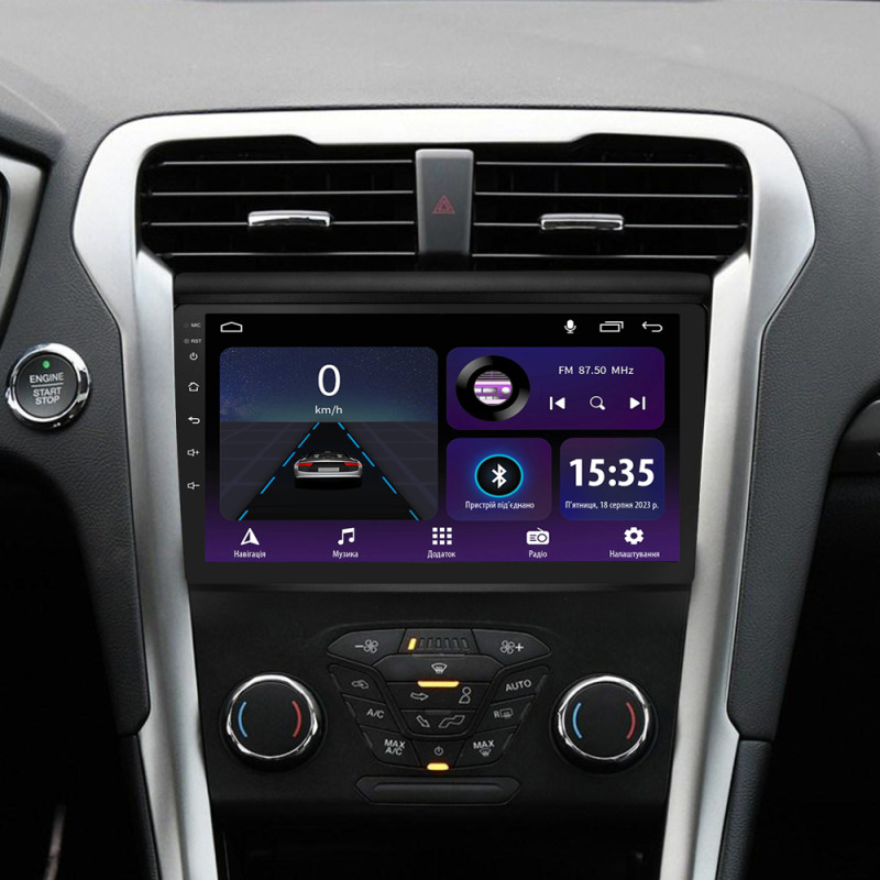 Android head unit SIGMA E9232 ANDROID 10 2+32 Gb Ford Mondeo 5 (ZYJ) 2014-2019 9"