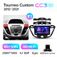 Android head unit Teyes CC3 6+128 Gb Ford Tourneo Custom 1 I Transit (F1) 2012-2021 9" 2k
