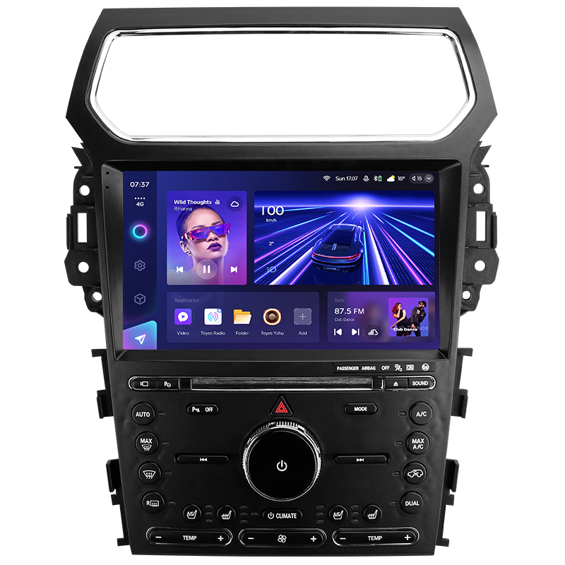 Android head unit Teyes CC3 6+128 Gb Ford Explorer 5 2011 - 2019 (B) 10" 2k (L3)