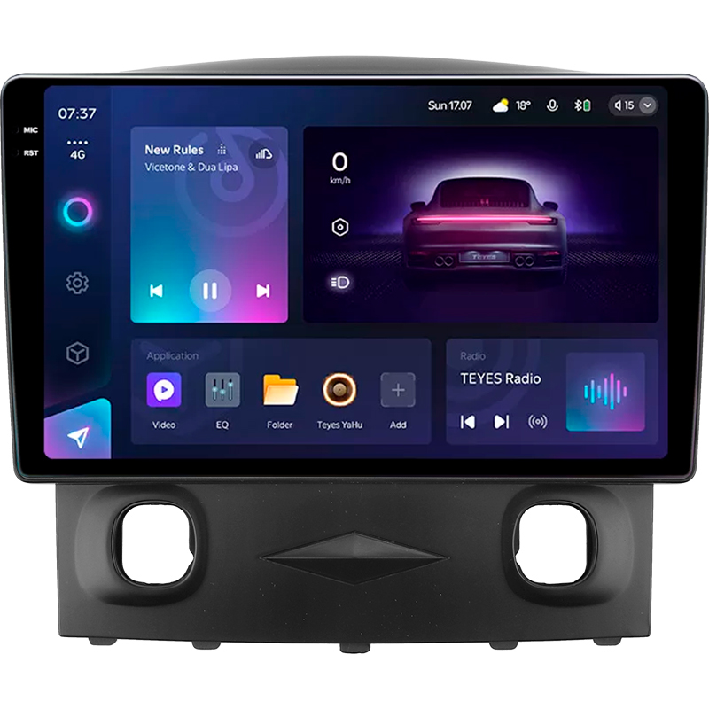 Android head unit Teyes CC3 6+128 Gb Ford Escape 1 2007-2012 9" 2k