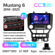 Android head unit Teyes CC3 4+32 Gb Ford Mustang VI S550 (F1) 2014-2023 9" 2k (L1)