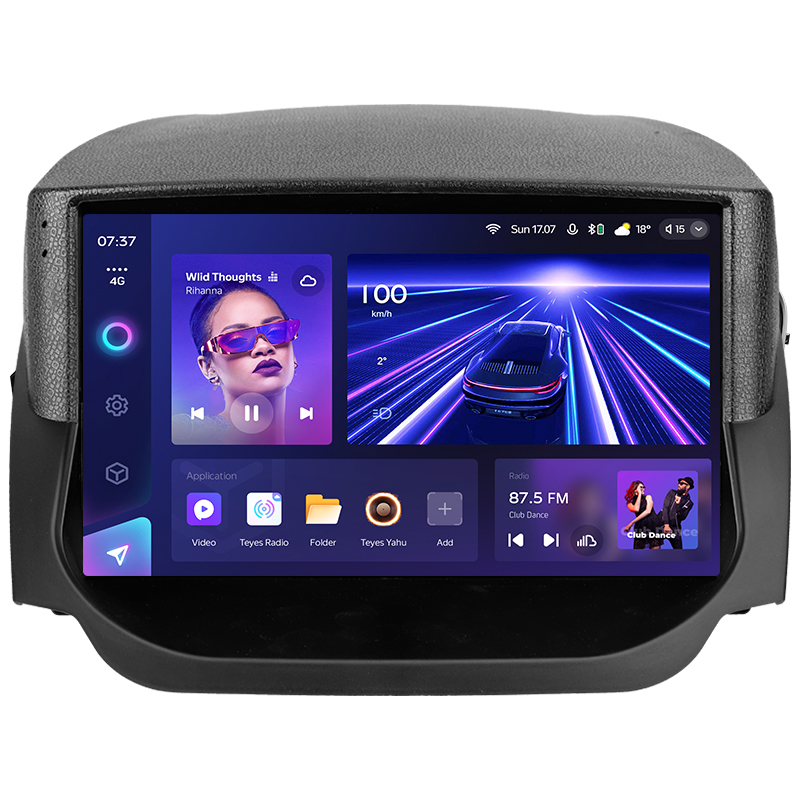 Android head unit Teyes CC3 4+32 Gb Ford EcoSport Eco Sport 2014-2018 9" 2k (L1)