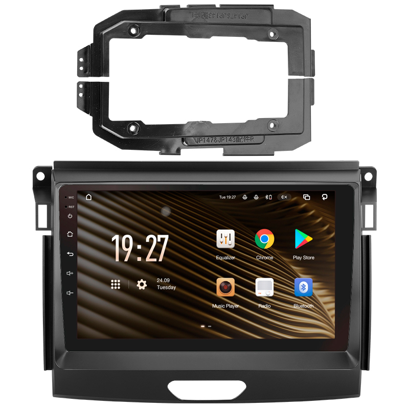 Android head unit SIGMA S9432 ANDROID 10 4+32 Gb 4G DSP Ford Ranger P703 2015-2022 (B) 9"