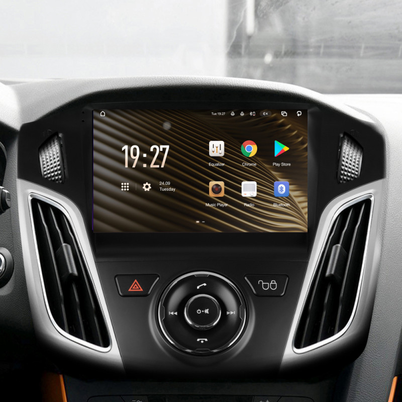 Android head unit SIGMA S9432 ANDROID 10 4+32 Gb 4G DSP Ford Focus 3 Mk 3 2011-2019 9" (L1)