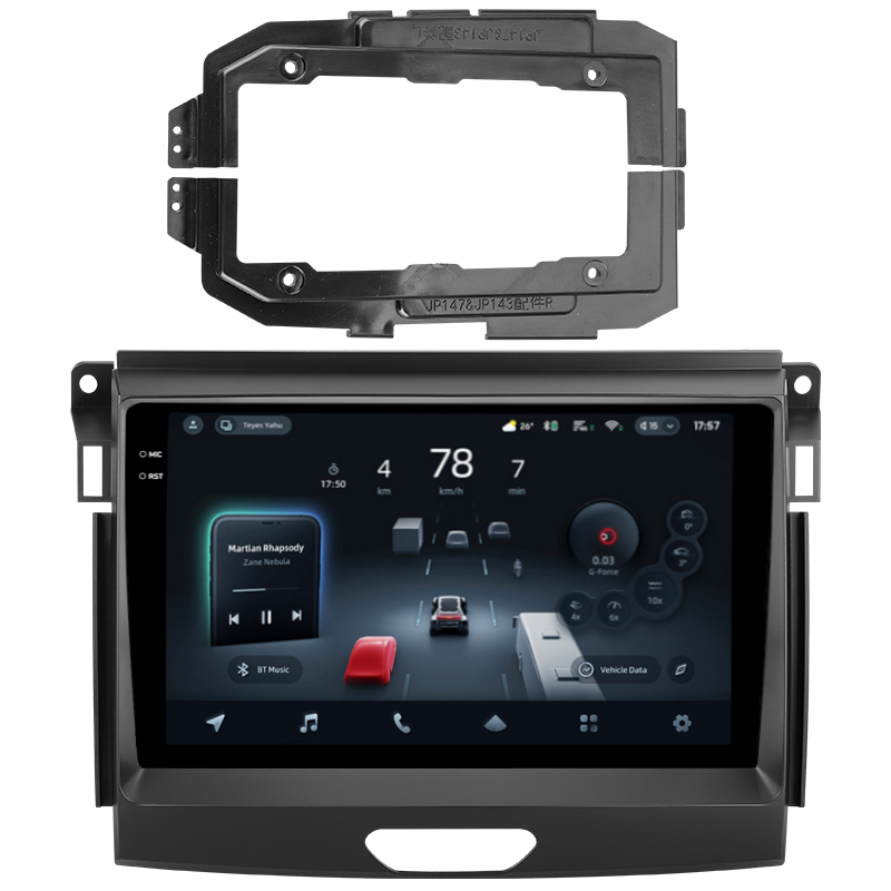 Štátní magnetofon Teyes CC4 Pro 12+256 GB pro Ford Ranger P703 (2015–2022) (B), 9