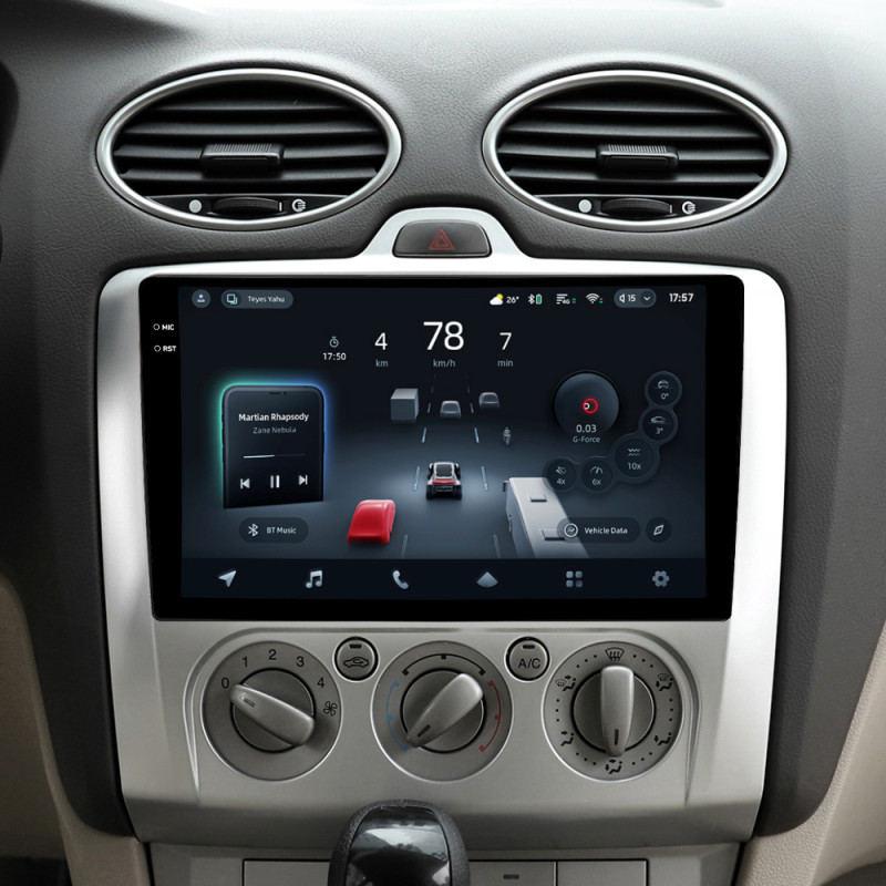 Android head unit Teyes CC4 Pro 12+256 Gb Ford Focus 2 Mk 2 2004-2011 (F1) 9" 2k