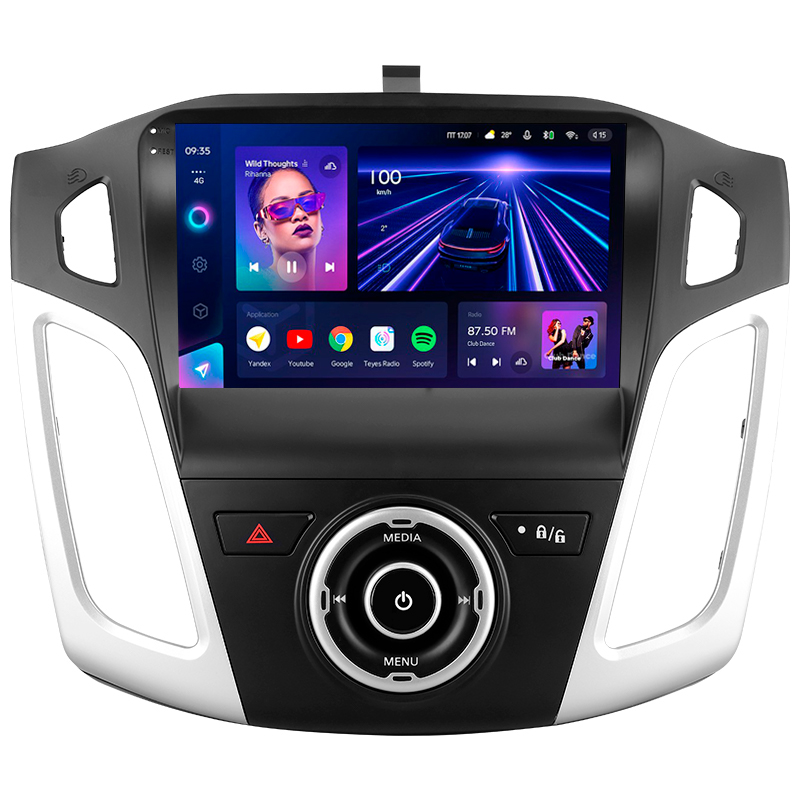 Android head unit Teyes CC3 4+32 Gb Ford Focus 3 Mk 3 2011-2019 9" (L1)