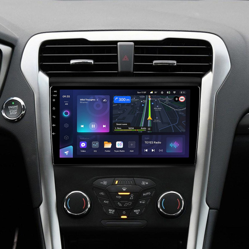 Oryginalna odtwarzacz multimedialny Teyes CC3L 4+64 GB do Ford Mondeo 5 (ZYJ) 2014–2019, 9-calowy.