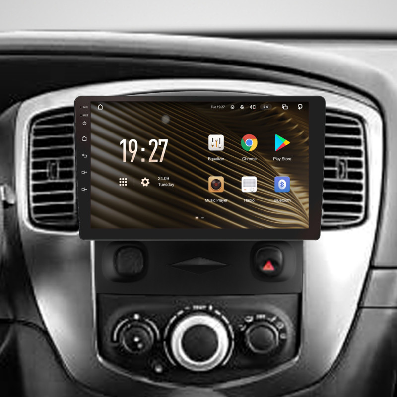 Android head unit SIGMA S9432 ANDROID 10 4+32 Gb 4G DSP Ford Escape 1 2007-2012 9"