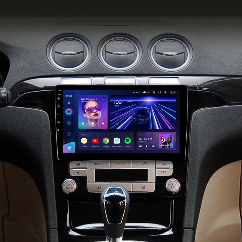 Android head unit Teyes CC3 4+32 Gb Ford S-MAX 1 2006-2015 (F1) 9"