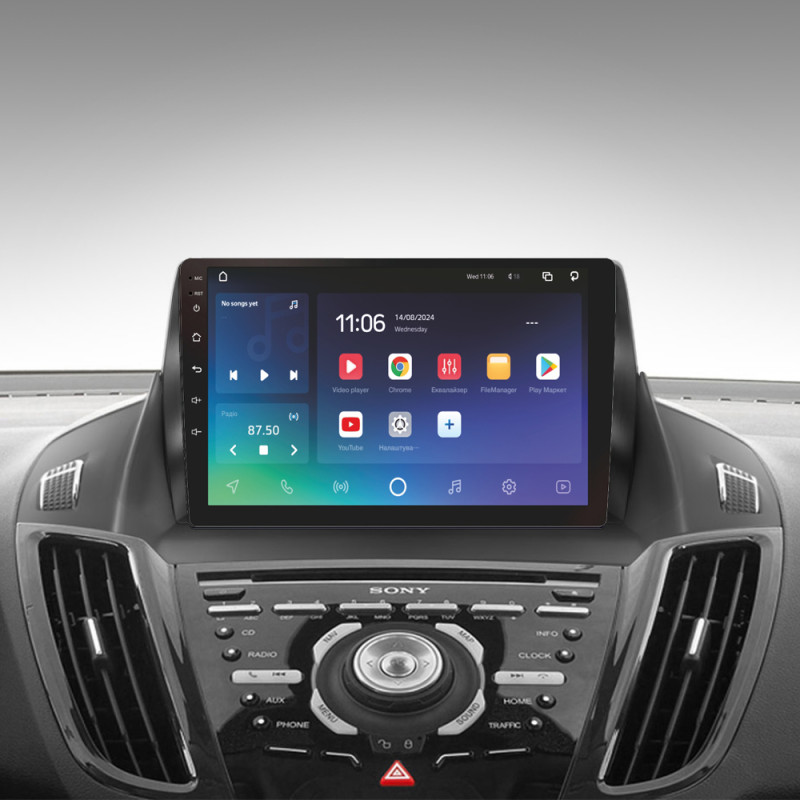 Stamm-Magnetophon SIGMA X9432 ANDROID 10 4+32 GB 4G DSP für Ford Kuga 2, Escape 3 (2012–2019, A) – 9