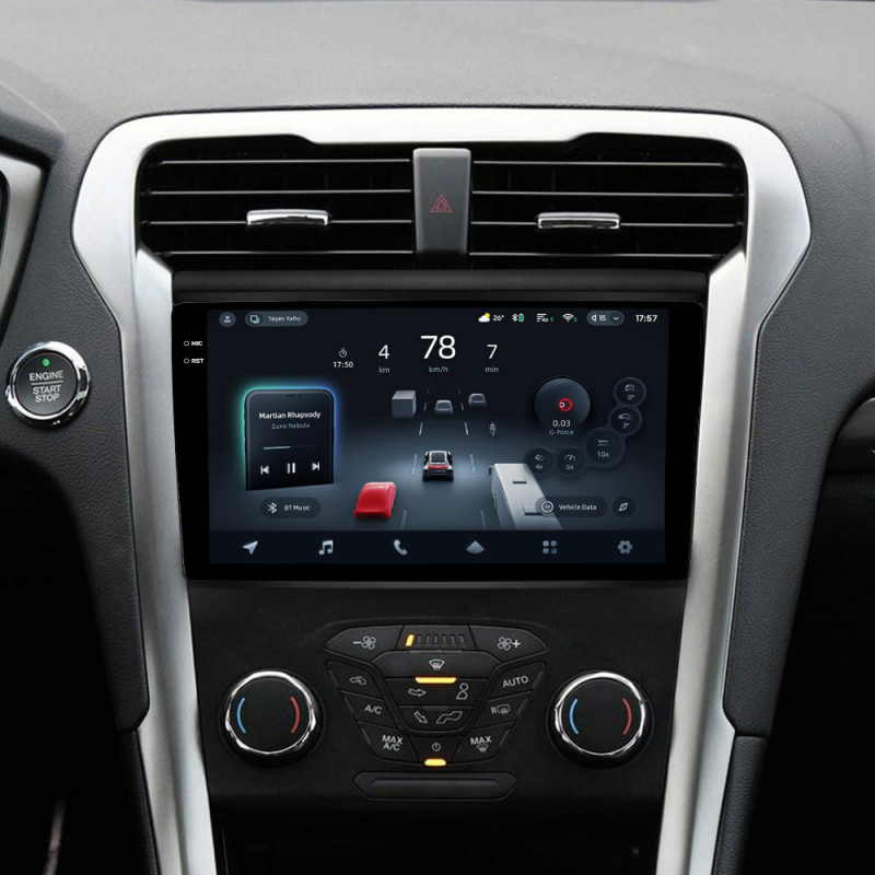 Štátní magnetofon Teyes CC4 Pro 12+256 GB pro Ford Mondeo 5 (ZYJ) 2014–2019, 9