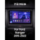 Android head unit Teyes CC3 4+64 Gb Ford Ranger P703 2015-2022 (B) 9" 2k