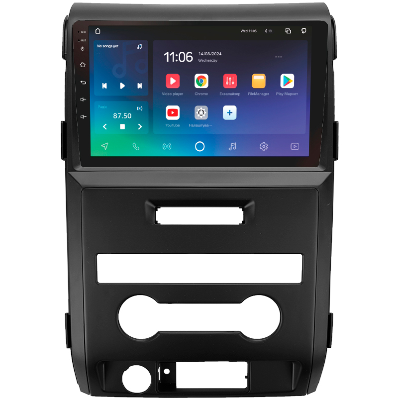 Android head unit SIGMA X9432 ANDROID 10 4+32 Gb 4G DSP Ford F150 P415 Raptor 2008-2014 (F2) 9" (L2)