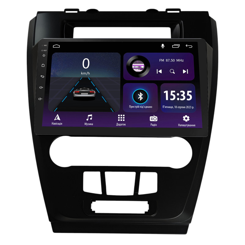 Android head unit SIGMA E10232 ANDROID 10 2+32 Gb Ford FUSION MONDEO 2009-2012 Black 10"