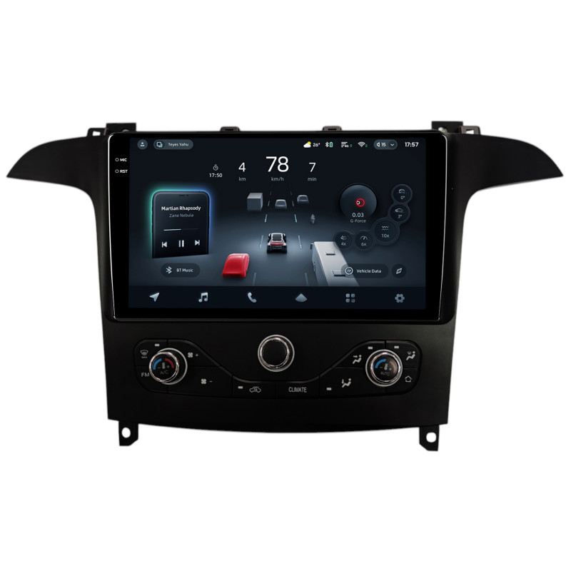 Android head unit Teyes CC4 Pro 12+256 Gb Ford S-MAX 2007-2008 9" 2k (L2)