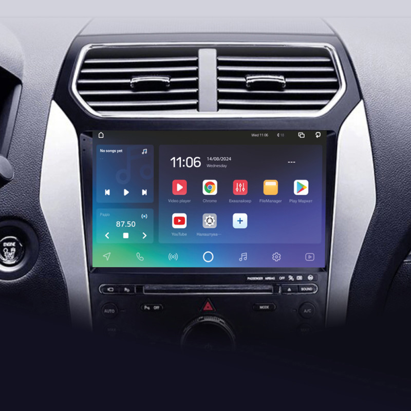 Android head unit SIGMA PRO 10464 ANDROID 10 4+64 Gb 4G DSP Ford Explorer 5 2011 - 2019 (A) 10" (L3)