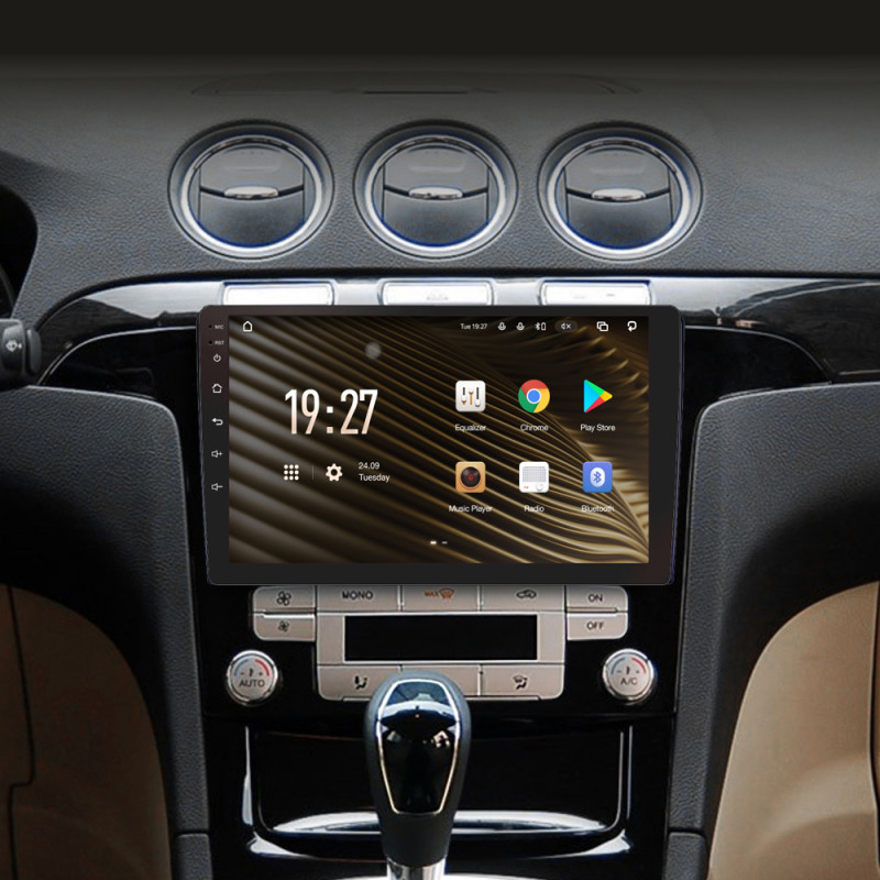Android head unit SIGMA S9432 ANDROID 10 4+32 Gb 4G DSP Ford S-MAX 1 2006-2015 (F1) 9"