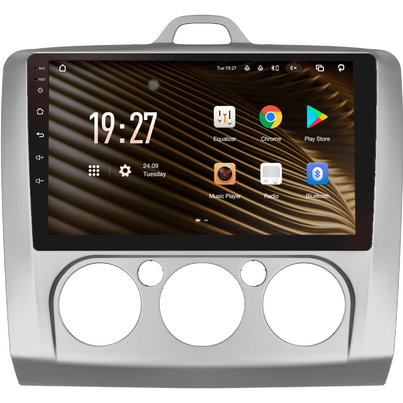 Android head unit SIGMA S9432 ANDROID 10 4+32 Gb 4G DSP Ford Focus 2 Mk 2 2004-2011 (F1) 9"