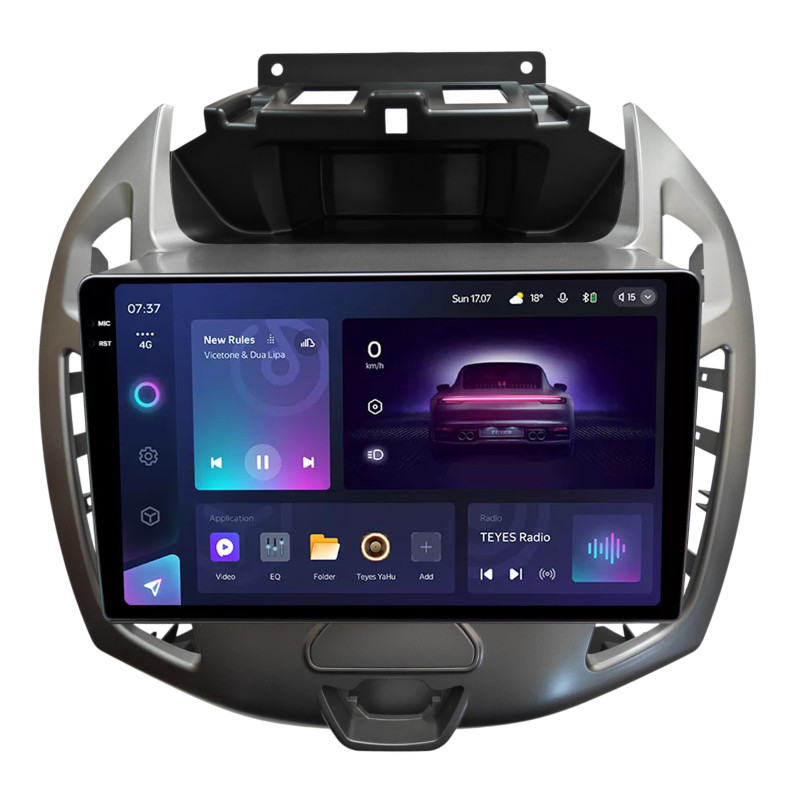 Android head unit Teyes CC3 6+128 Gb Ford Transit 2015-2019 Silver 9" 2k (L1)