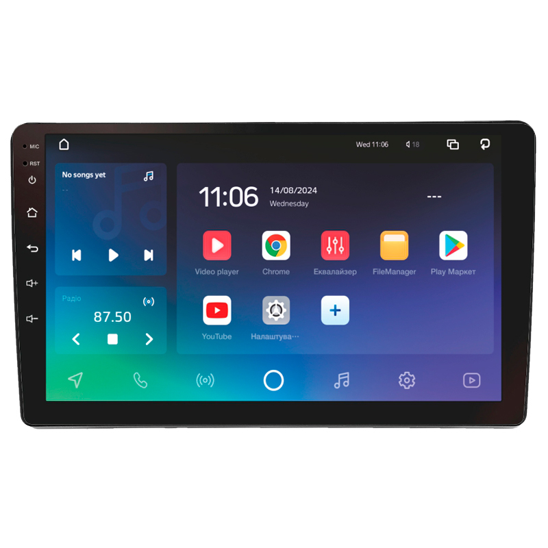 Android head unit SIGMA PRO 9464 ANDROID 10 4+64 Gb 4G DSP Ford Escape 1 2000-2007 9"