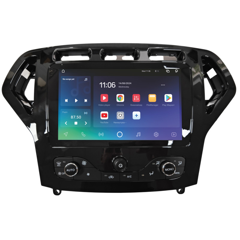 Android head unit SIGMA X9432 ANDROID 10 4+32 Gb 4G DSP Ford Mondeo 4 2007-2011 original style 9" (L1)