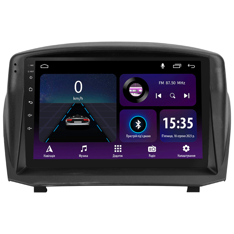 Magnetófono de a bordo SIGMA E9232 ANDROID 10 2+32 GB para Ford Fiesta Mk 6 (F2) 2008-2019 (A) 9