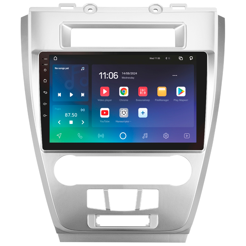 Android head unit SIGMA X10464 ANDROID 10 4+64 Gb 4G DSP Ford Mondeo (F3) (US EDITION) 2009-2012 10"