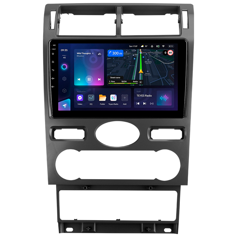Android head unit Teyes CC3L 4+32 Gb Ford Mondeo 3 2000-2007 (F2) 9"