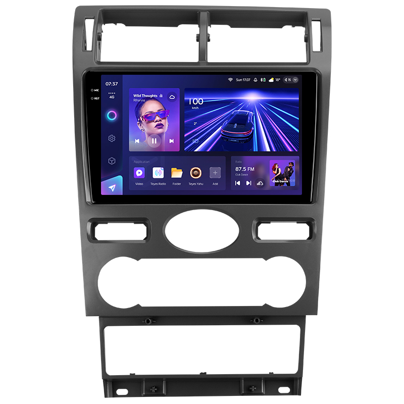 Android head unit Teyes CC3 4+32 Gb Ford Mondeo 3 2000-2007 (F2) 9" 2k