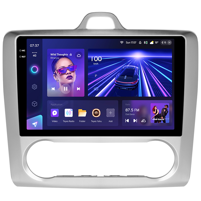 Android head unit Teyes CC3 4+32 Gb Ford Focus 2 Mk 2 2004-2011 (F2) 9" 2k