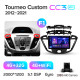 Android head unit Teyes CC3 4+32 Gb Ford Tourneo Custom 1 I Transit (F1) 2012-2021 9" 2k