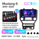 Android head unit Teyes CC3 6+128 Gb with 360° surround view° Ford Mustang VI S550 (F2) 2014-2023 9" 2k (L2)