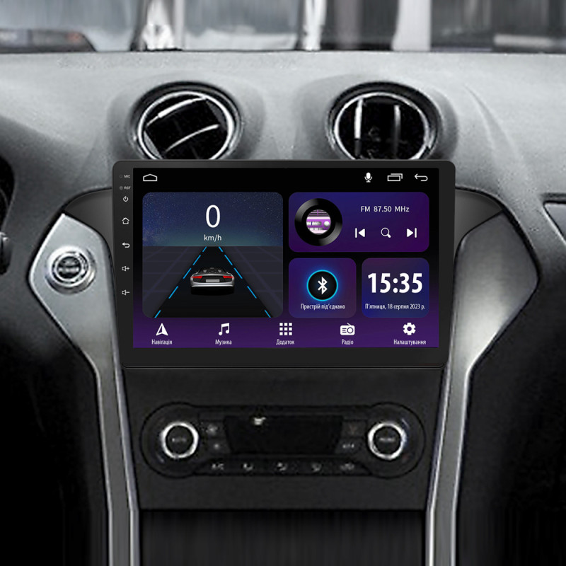 Android head unit SIGMA E10232 ANDROID 10 2+32 Gb Ford Mondeo 4 2011-2014 10"