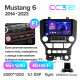 Android head unit Teyes CC3 6+128 Gb Ford Mustang VI S550 (F1) 2014-2023 9" 2k (L1)