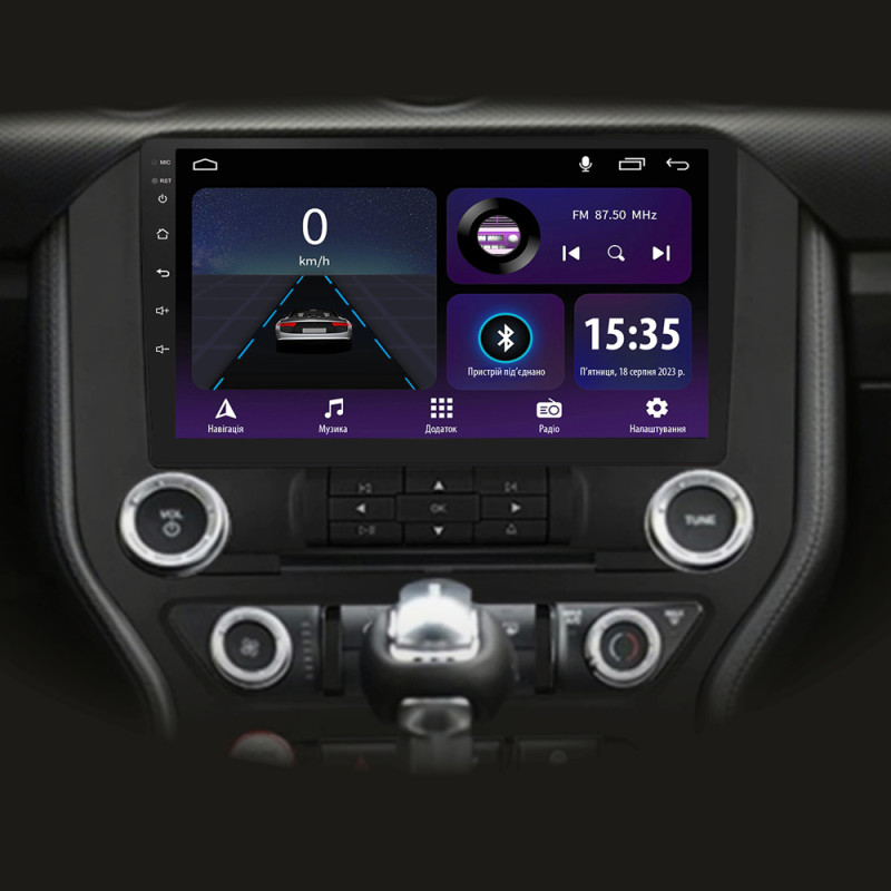 Magallanes SIGMA E9232 ANDROID 10 2+32 GB para Ford Mustang VI S550 (F1) 2014-2023, pantalla de 9