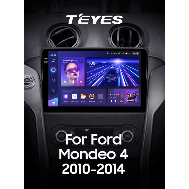 Magazynofon Teyes CC3 6+128 GB do Ford Mondeo IV (2011–2014), 10