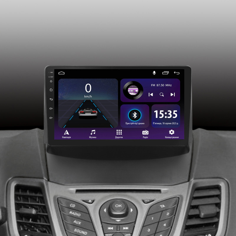 Magnetófono de a bordo SIGMA E9232 ANDROID 10 2+32 GB para Ford Fiesta Mk 6 (F1) 2009-2018 (A) 9