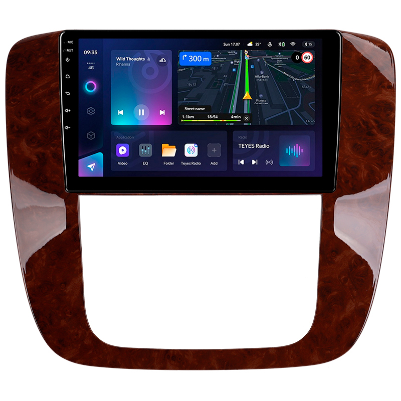 Android head unit Teyes CC3L 4+64 Gb GMC Yukon 3/Chevrolet Tahoe 3 GMT900 2006-2014 Chevrolet Silverado 2 GMT901 2007-2013 9" (L1)