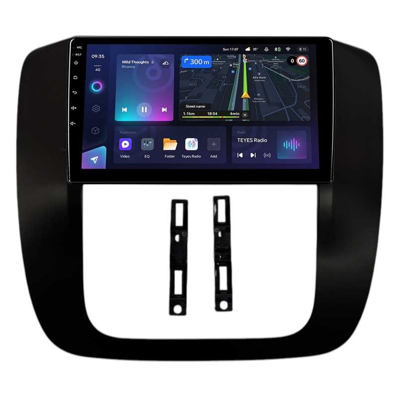 Android head unit Teyes CC3L 4+32 Gb GMC YUKON CHEVROLET TAHOE SUBURBAN 2007-2012 9"