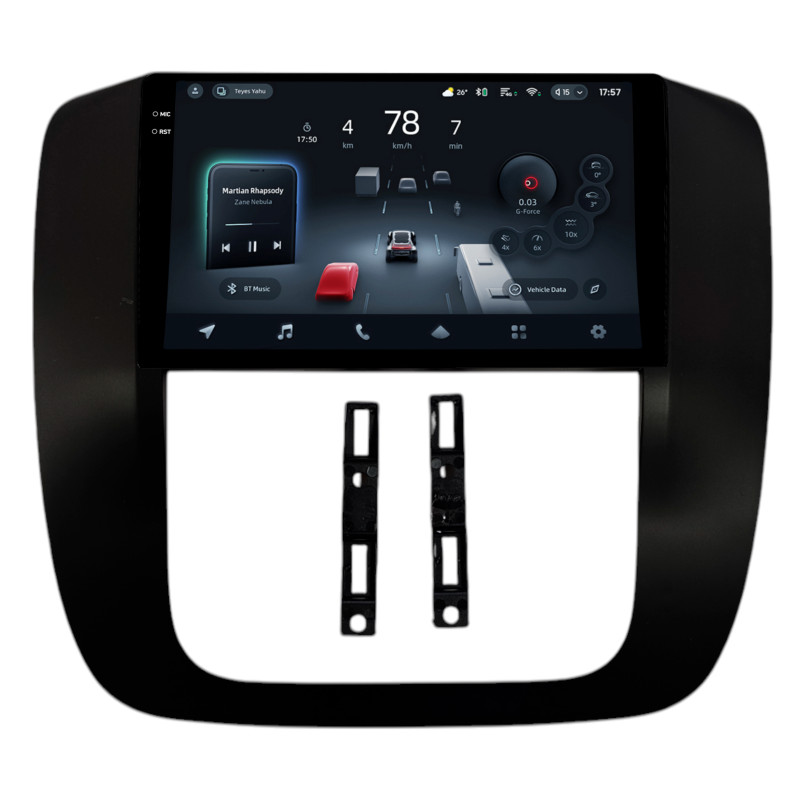 Android head unit Teyes CC4 Pro 8+128 Gb GMC YUKON CHEVROLET TAHOE SUBURBAN 2007-2012 9" 2k