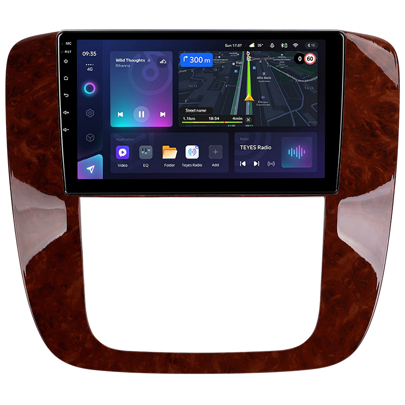 Android head unit Teyes CC3L 4+32 Gb GMC Yukon 3/Chevrolet Tahoe 3 GMT900 2006-2014 Chevrolet Silverado 2 GMT901 2007-2013 9" (L1)