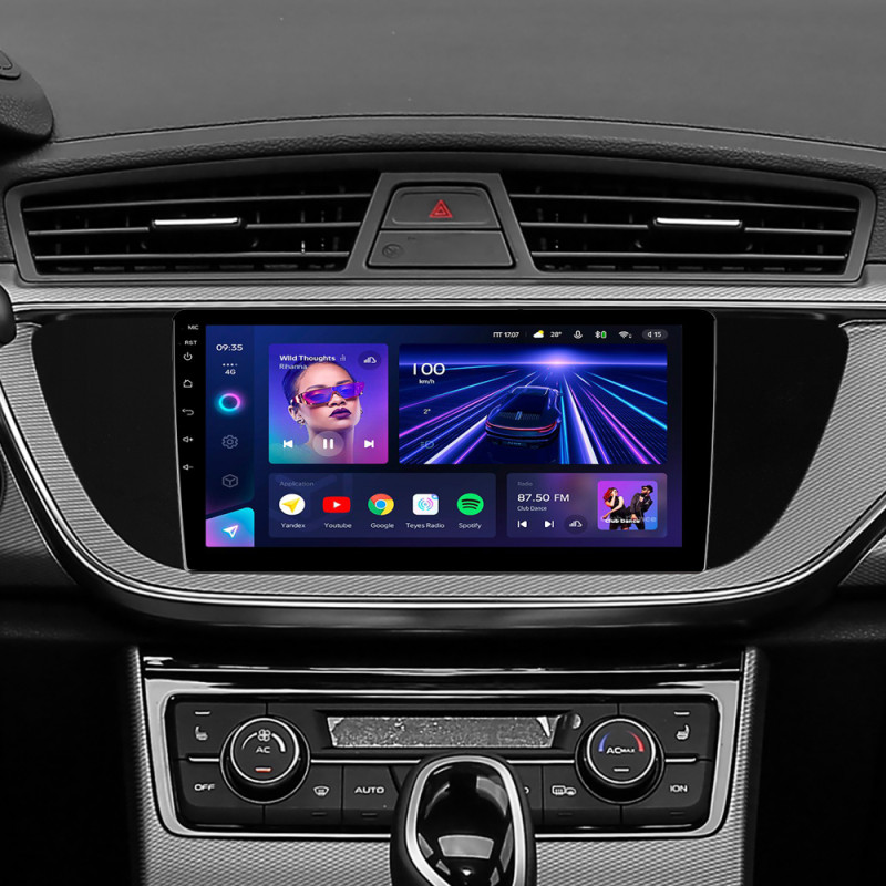 Android head unit Teyes CC3 4+32 Gb Geely GS 2016-2020 Emgrand EC7 1 2018-2020 (F1) 9"