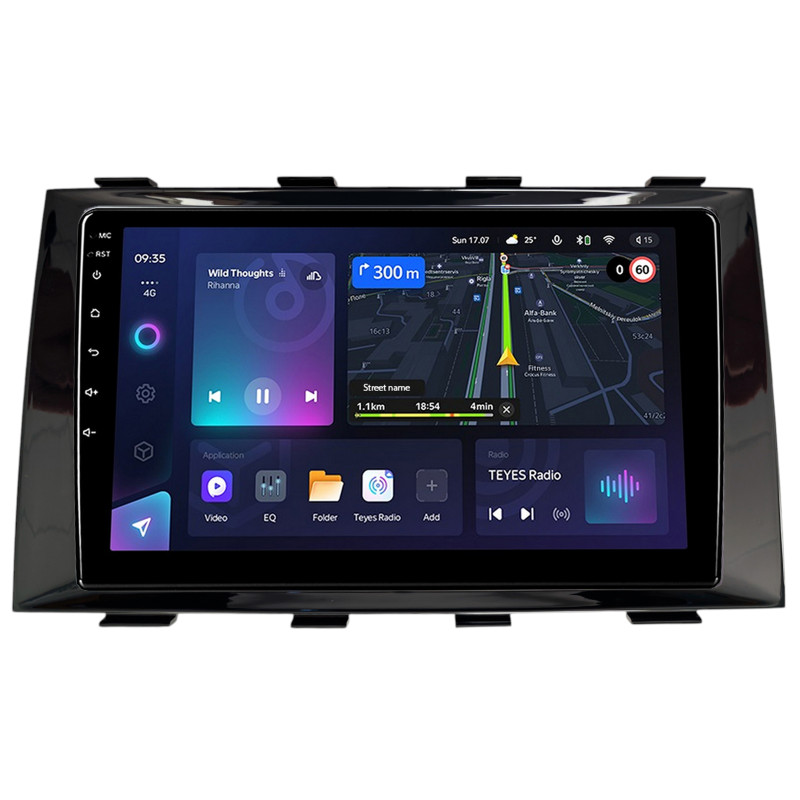 Android head unit Teyes CC3L 4+32 Gb Geely EMGRAND EC8 2011-2015 9"