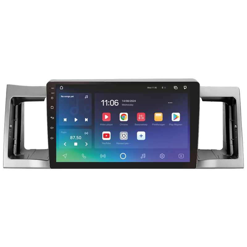 Android head unit SIGMA X9464 ANDROID 10 4+64 Gb 4G DSP Geely SC7 2011-2015 9"